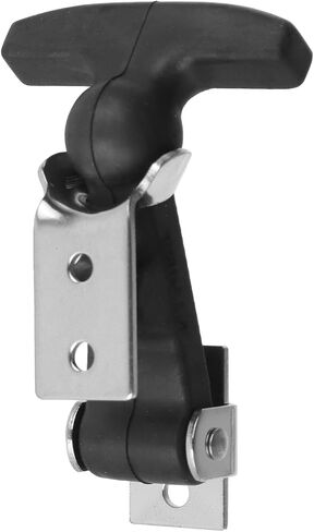 Coshar 2Pcs Stainless Steel Flexible Drawer Latches Rubber Flexible T-Handle Hasp Draw Latch with Brackets for Tool Cabinet,Hood or Vehicle Engine in Saudi Arabia