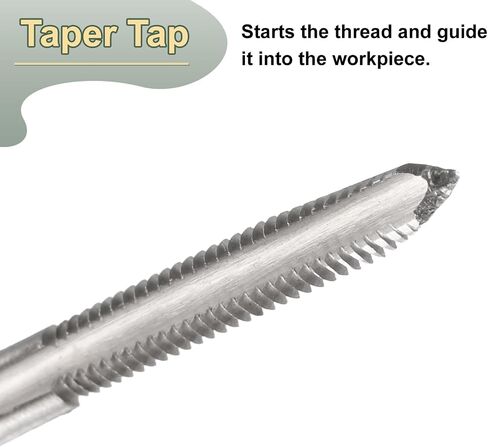 UXCELL HAND TAPER TAPP 1-1/4-7 UNC 2B THERD TELP TAPS TAPS TARTER FLUTE SCREATING THRAPPING THRAPTING THREAPLE in Saudi Arabia