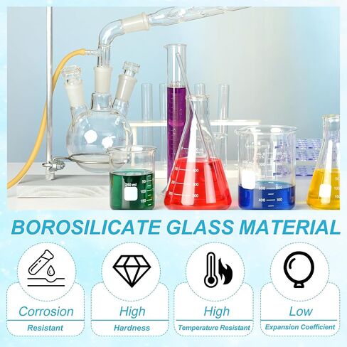 PATIKIL Borosilicate Glass Take Off Adapter, 105 Degree 24/40 Outer Joint Bent Distillation Connecting Adapter Distillation Part for Lab Use Equipment Supply in Saudi Arabia