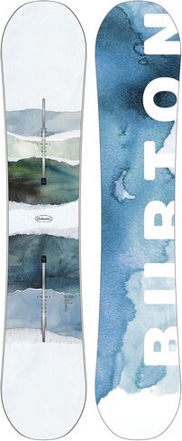 Burton Cultivator Flat Top Snowboard, 145cm, Watercolor in Saudi Arabia