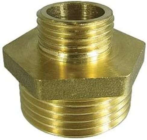 S.E 220 Reduced Male Brass Sleeve 2.1/2" to 2", Black/White in Saudi Arabia