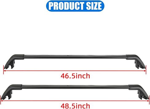 Psler Heavy Duty Roof Racks Cross Bars Compitable with Volvo XC90 2018 2019 2020 2021 2022 2023 2024 2025 with Metal Anti-Theft Lock, Aluminum Roof Rails Crossbars Anti-Theft Non-Corrosion in Saudi Arabia