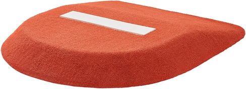Mound Pitching Mound ، Motable Game Game Mound ، 42 في ممارسات التدريب في الهواء الطلق في الهواء الطلق ، وأدوات عرض للكرة اللينة من قطعة واحدة مع العشب المضاد للمضاد ومطاط نصب in Saudi Arabia