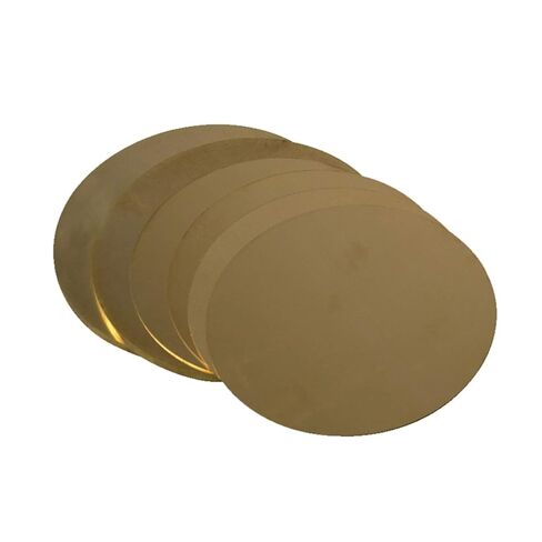 صفائح النحاس النقي ، لوحة ألواح لوحة الدائرة النحاسية 50 مم 100 ملم 150 مم 200 ملم لوحة ألواس النحاس (3.0 × 50 مم (2pcs)) in Kuwait