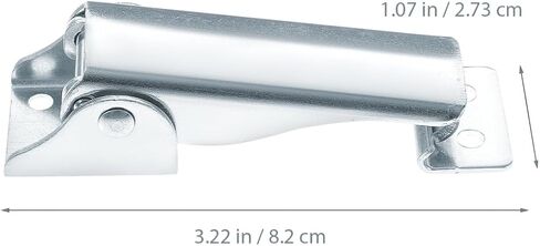 Compression Latch Lock Stainless Steel Catch Latch Safety Lock for Cabinets Door Silver Easy Installation 2.75 X 1.07 X 1.18 Inch in Saudi Arabia