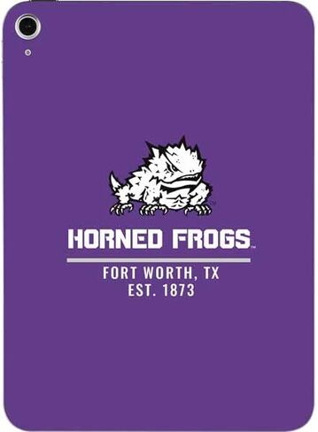 Skinit Skinit Tablet Skin Compatible مع IPAD 11th Gen (2025) - تصميم Texas Christian University Texas Christian Horned Fort Worth Design in Kuwait