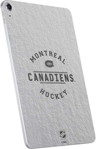 Skinit Decal Tablet Skin Compatible with iPad 11th Gen (2025) - Officially Licensed NHL Montreal Canadiens Black Text Design in Saudi Arabia