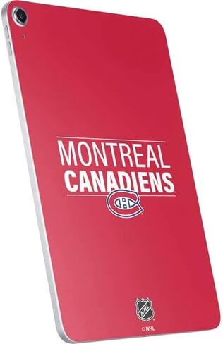 Skinit Decal Tablet Skin Compatible with iPad 11th Gen (2025) - Officially Licensed NHL Montreal Canadiens Black Text Design in Saudi Arabia