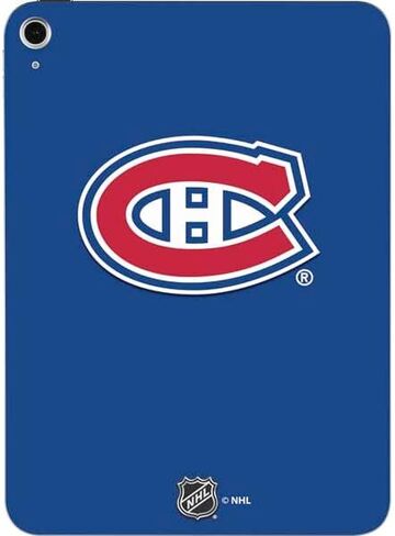 Skinit Decal Tablet Skin Compatible with iPad 11th Gen (2025) - Officially Licensed NHL Montreal Canadiens Black Text Design in Saudi Arabia