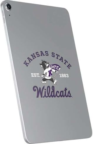 Skinit Skinit Tablet Skinner مع iPad 11th Gen (2025) - تصميم جامعة ولاية كانساس المرخصة رسميًا Kansas in Kuwait