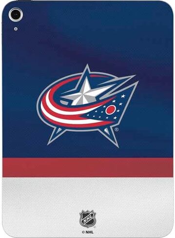 Skinit Decal Tablet Skin Compatible with iPad 11th Gen (2025) - Officially Licensed NHL Columbus Blue Jackets Distressed Design in Saudi Arabia
