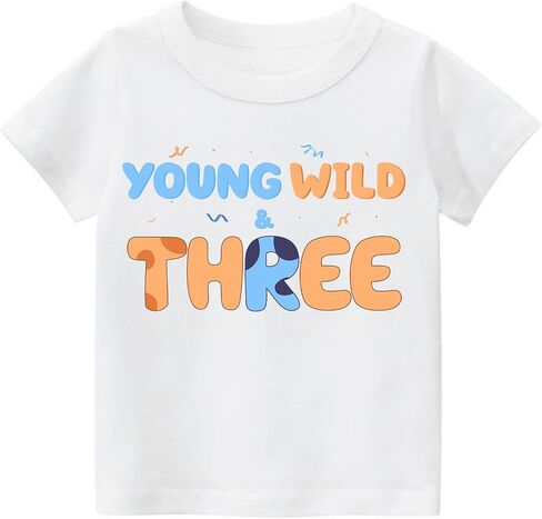 3rd Birthday Outfit - T-Shirt, Blue Ears, Tutu Dress, Satin Sash – Gifts for Girls Birthday Party in Kuwait