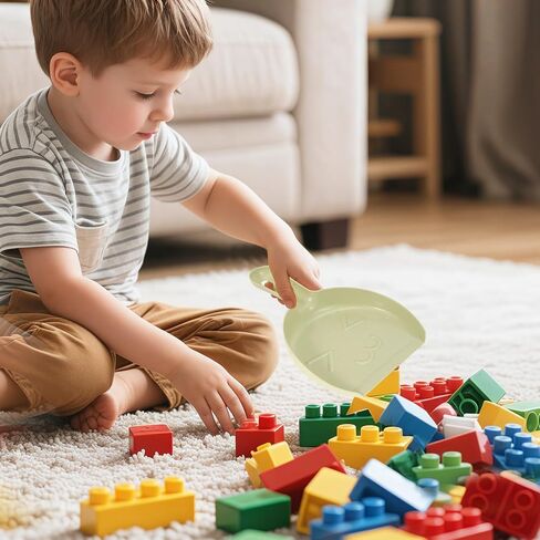 مجموعة صغيرة ومجموعة Dustpan ، Mini Compact Portable ، للمنزل والأرائك وأسطح المطبخ ورفوف التخزين ومكاتب المكاتب والحمامات ومناطق الحيوانات الأليفة (الوردي) in Kuwait
