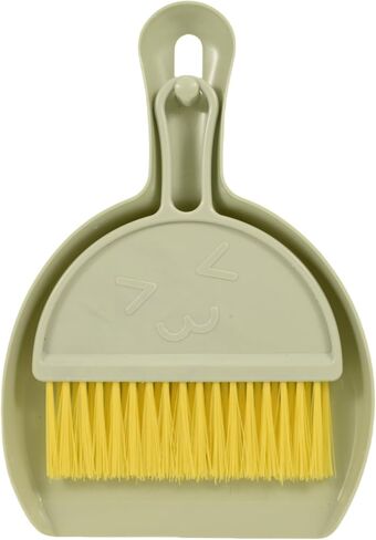 مجموعة صغيرة ومجموعة Dustpan ، Mini Compact Portable ، للمنزل والأرائك وأسطح المطبخ ورفوف التخزين ومكاتب المكاتب والحمامات ومناطق الحيوانات الأليفة (الوردي) in Kuwait