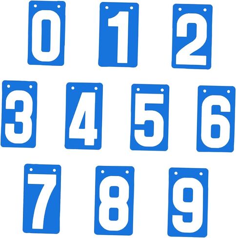 Yiju Score Score Keeper Flip Number Number Numbers 0-9 ، الوزن الخفيف ، لوحة النتائج للرياضة ، نقاط النتيجة لبيسبول كرة القدم كرة القدم in Saudi Arabia