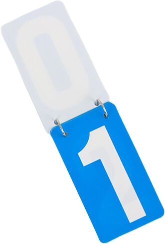 Yiju Score Score Keeper Flip Number Number Numbers 0-9 ، الوزن الخفيف ، لوحة النتائج للرياضة ، نقاط النتيجة لبيسبول كرة القدم كرة القدم in Saudi Arabia