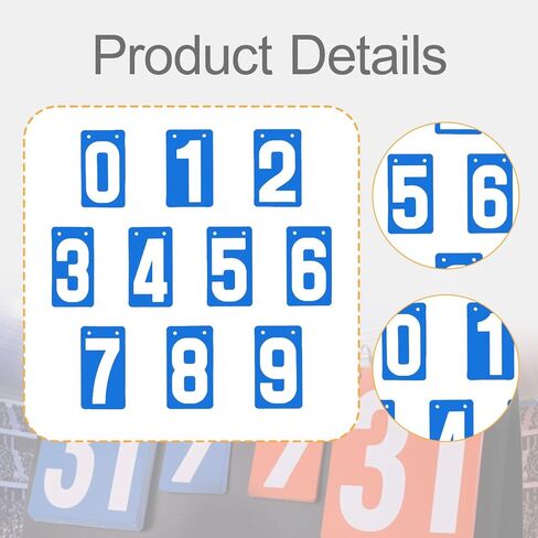 Yiju Score Score Keeper Flip Number Number Numbers 0-9 ، الوزن الخفيف ، لوحة النتائج للرياضة ، نقاط النتيجة لبيسبول كرة القدم كرة القدم in Saudi Arabia