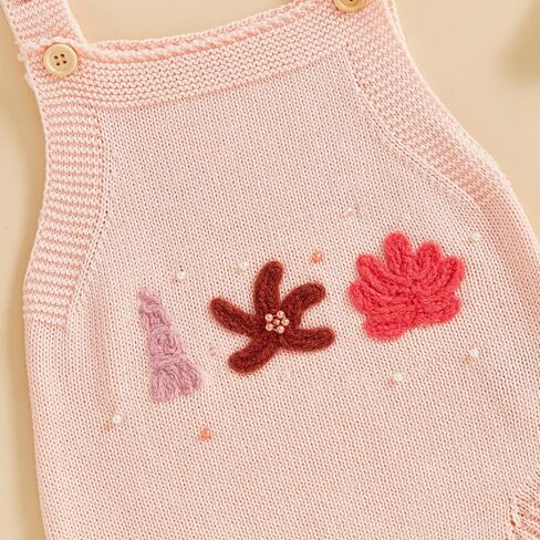 FYBITBO Baby Sweater Knit Romper Newborn Girl Strawberry Sweaters Onesie Overalls Fall Winter Clothes Knitted Outfit in Saudi Arabia