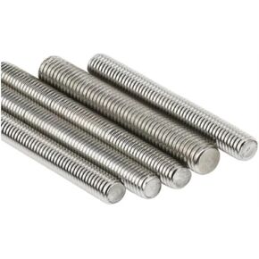 قضيب ملولب ، ترصيع معدني ، مسمار صامد صامد 5pcs قضيب الخيط الكامل من الفولاذ المقاوم للصدأ ، M3 M4 M5 M6 M8 قضبان شريط الخيوط ، طول 55 مم 60 مم 65 مم 70 مم 90 ملم بار (55 مم*M3) in Kuwait