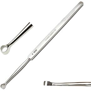 ENT Dermatology Fox Dermal Curettes 4 MM Surgical MedicaI Instruments 5.5" in Saudi Arabia