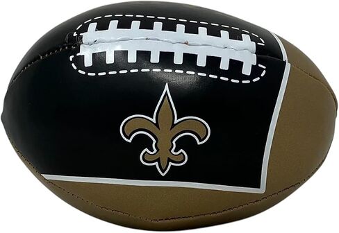 NFL New Orleans Saints Softee Football, 4", Team Colors in Saudi Arabia