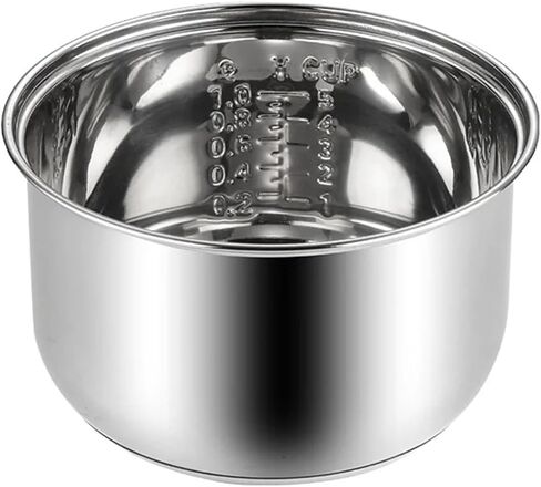 Stainless Steel Multi-Functional Rice Cooker Inner Pot for Replacement Inner Bowl Rice Cooker Pot Inside for Rice Cooker, Kitchen in Saudi Arabia