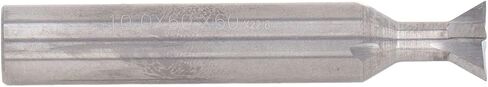 Aramox Dovetail Router Bit 4 Flute Milling Cutter, Labor Saving Carbide Cutting Slotting Tool, Fast Drilling Speed Dovetail Bit for Professional Woodworkers, 1 X (10x60°x60L) in Saudi Arabia