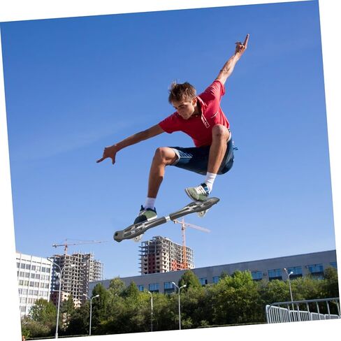 Outdoor Sports Skateboard Glitter Roller for Boy Girl Safe Two-Wheel Skateboard Non-Slip Grip in Saudi Arabia