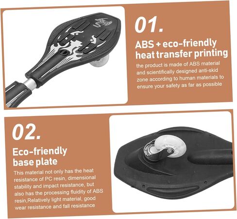 Outdoor Sports Skateboard Glitter Roller for Boy Girl Safe Two-Wheel Skateboard Non-Slip Grip in Saudi Arabia