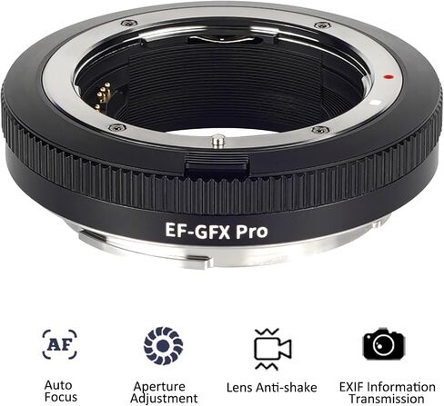 E-Mount AF Lens Adapter EF-NEX IV Compatible with Canon EOS EF/EF-S Series Lens to Sony E-Mount Camera A7 A7II A7III A7R A7RII A7RIII A7S A7SII A9 NEX7 A5100 A6000 A6300 A6500 in Kuwait