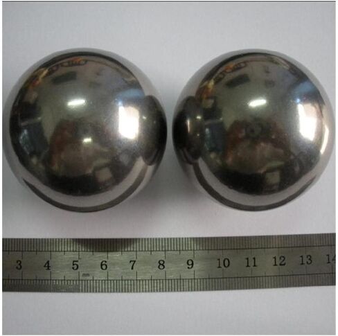 Chrome Steel Bearing Balls, 30mm-120mm Solid Steel Beads 0.787inches-4.72inches-3.464IN=85MM2.45KG1PCS(4.33IN=110MM5.4KG1PCS) in Kuwait