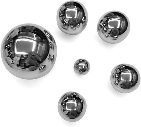 Chrome Steel Bearing Balls, 13/32 inch 10.3188mm /Bearing Steel (Gcr15)/ Industrial Precision Steel ball-30pcs in Kuwait
