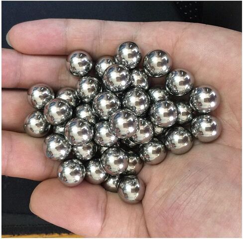 Chrome Steel Bearing Balls, Bearing Steel Beads 8/9/10/11/12/13/14/15/16/18/19/20mm Solid Steel Ball one Kilogram(Stainless Steel 3mm) in Kuwait