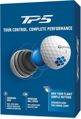 2021 Taylormade TP5 Golf Balls in Kuwait