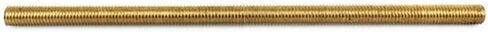 قضيب ملولب ، ترصيع معدني ، نحاس كامل M4 M5 M6 M12 Solid All Thread Stud Thread Rod ، طول 250 مم شريط النحاس الملولب 1pc (M5*250mm) in Kuwait