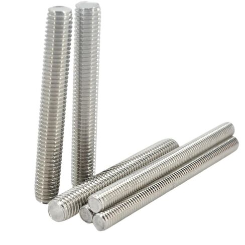 Threaded Rod, Metal Studs, 304 Stainless Steel Full Threaded Bar, M3 M4 M5 M6 Fully, Length 100-190mm Fully Metric Thread Rod 2pcs(M3 x 110MM) in Kuwait