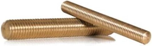 Threaded Rod, Metal Studs, Bolt nut Stud 2pcs Brass M2 M2.5 M3 M4 M5 M6 Full Thread Bar Stud, Length 100 150 200 250 Mm Threaded Brass Rod(M2.5 x 200MM) in Saudi Arabia