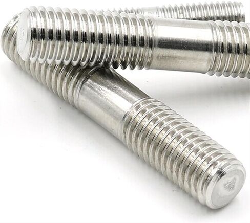 Threaded Rod, Metal Studs, Bolt nut Stud 2pcs Stainless Steel Double End Threaded Rod Bar, M3 M8 Double Head Length 30 130mm Double End Thread Bar(3x170mm) in Kuwait