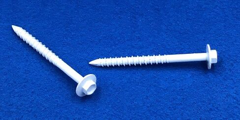 1/4 "× 3" طول تحت الرأس ، محرك سداسي ، برغي خرساني وماسونية (50 ، أبيض) in Kuwait