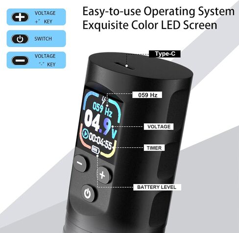 Mini Vortex Mixer +KVMOLED WIRELESS TATTO in Saudi Arabia