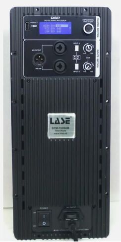 Lase SPM-1000AB BI-AMP AMPLIFIER MODULE 1000W (سلبي في نشط) 2 الطريق (110 فولت) in Kuwait