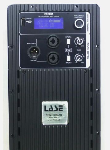 Lase SPM-1000AB BI-AMP AMPLIFIER MODULE 1000W (سلبي في نشط) 2 الطريق (110 فولت) in Kuwait