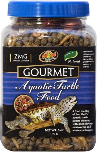 Zoo Med Gourmet Aquatic Turtle Food, 6 oz. in Saudi Arabia