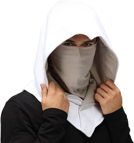 قاتل هود وقناع القطن Ninja Balaclava قابلة للتكيف هوديي عرضية رن فير ، in Kuwait