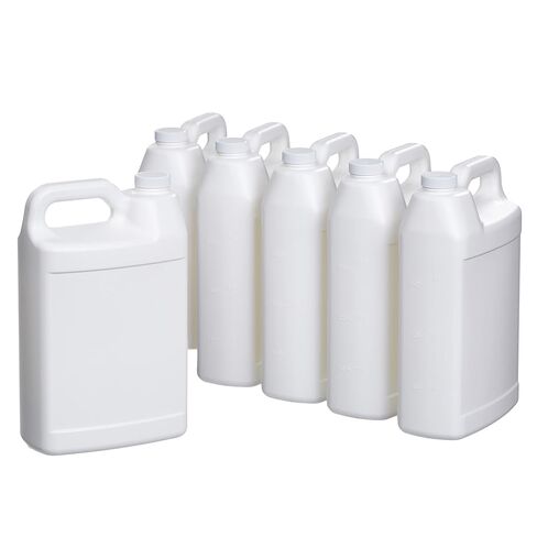 Hudson Exchange-1006+1106-6 1 Gallon F-Style Bastale Baugh مع CAP ، HDPE ، White ، 6 Pack in Saudi Arabia
