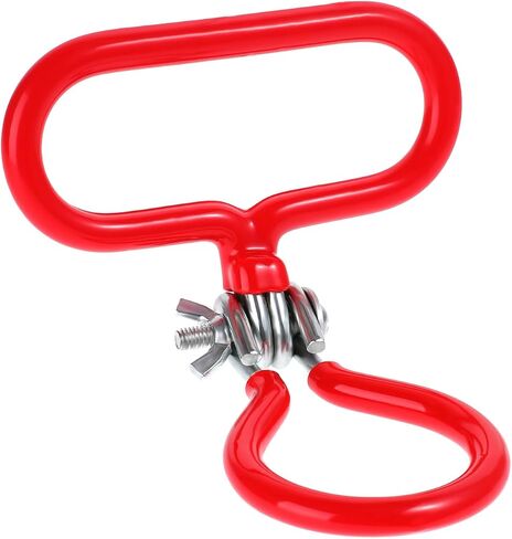 1 Pack Carboy Handle Heavy Duty Carboy Holder for Smooth Neck 3 Gallon 5 Gallon 6 Gallon 6.5 Gallon Glass Carboys Portable Glass Carboy Handle(Red) in Saudi Arabia