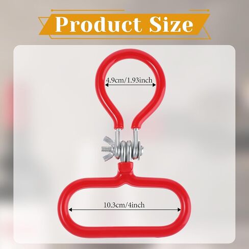 1 Pack Carboy Handle Heavy Duty Carboy Holder for Smooth Neck 3 Gallon 5 Gallon 6 Gallon 6.5 Gallon Glass Carboys Portable Glass Carboy Handle(Red) in Saudi Arabia