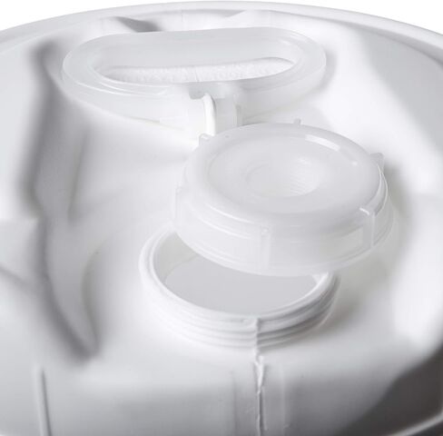 Hudson Exchange 5 Gallon Winpak تعامل مع حاوية آمنة للأطعمة مع CAP و HDPE و White (2 عبوة) in Kuwait