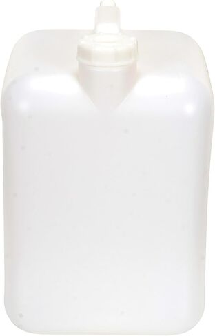 Vestil CARB-5 البولي إيثيلين عالية الكثافة (HDPE) مستطيلة مستطيلة مع مقبض ، سعة 5 جالون ، طبيعية in Saudi Arabia