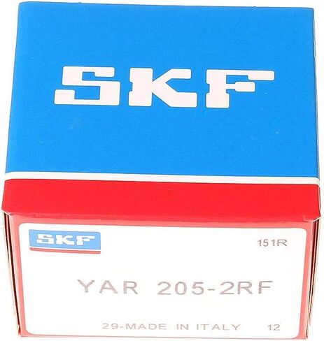 SKF YAR 205-2RF BORE Diameter 25 MM, Insert Bearing with Set Screw Locking and Extended Inner Ring, Outside Diameter 52 MM, Width Inner Ring 34.1 MM, Width Outer Ring 15 MM, Width Total 34.1 MM in Saudi Arabia